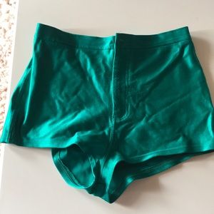 Disco shorts!! Turquoise